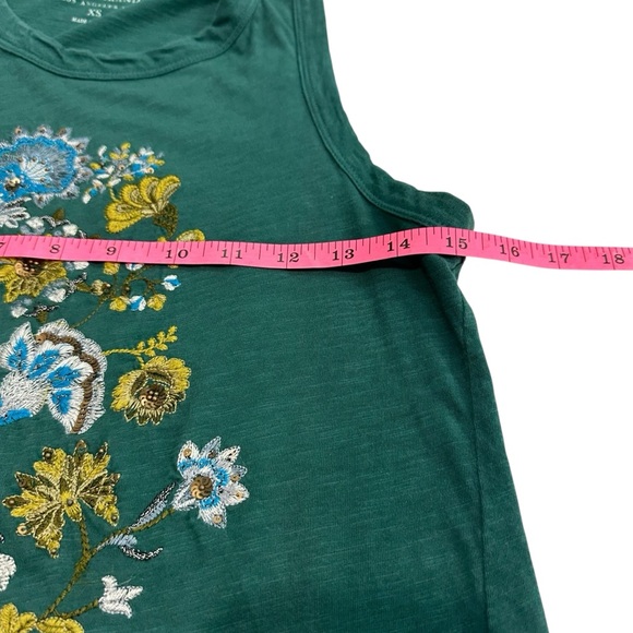 Lucky Brand Y2K Floral Embroidered Tank,‎ XS - Picture 6 of 9